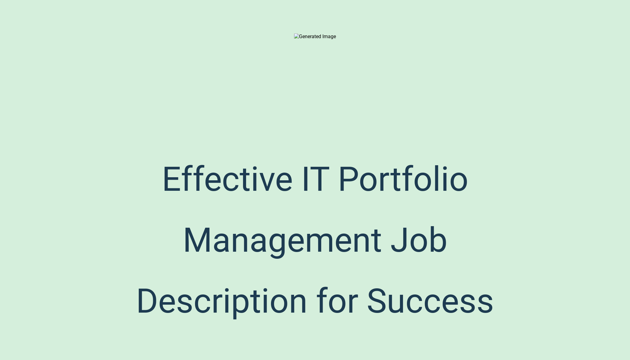 effective-it-portfolio-management-job-description-for-success